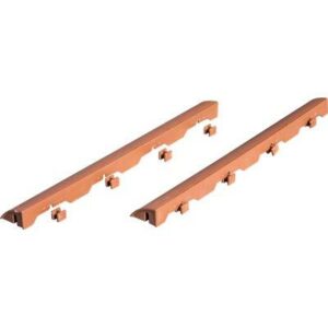 Scivolo x piastrella autobloccante pp cotto cm 40×4 h.cm 2,5 cf=pz 6