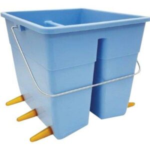 Secchio poppatoio ovini + 6 tettarelle inferiori lt 11 (1 PZ)