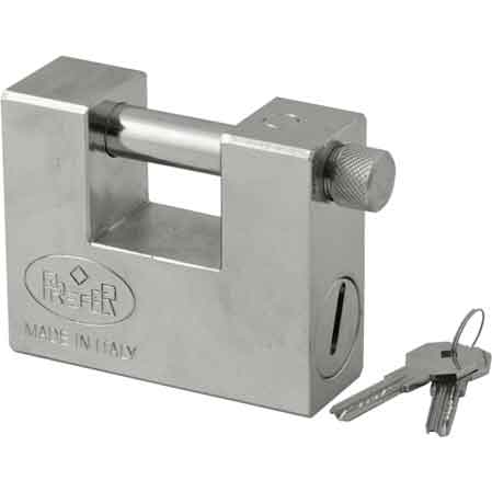 Lucchetto monoblocco PREFER 84 mm (1 PZ) 3 Lucchetto monoblocco PREFER 84 mm (1 PZ)