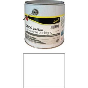 Fondo a solvente x legno WORKIT bianco lt 2,5 (CONF. 2 PZ)