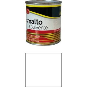 Smalto a solvente WORKIT bianco lucido ml 125 (CONF. 6 PZ)
