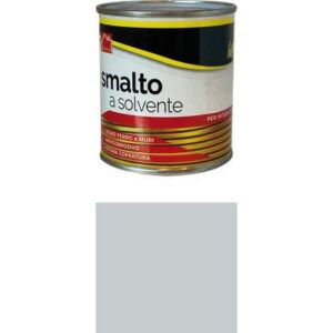 Smalto a solvente WORKIT alluminio ml 125 (CONF. 6 PZ)