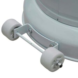 Ruote stufa gas gpl a fungo DOMUS + staffa (1 PZ)