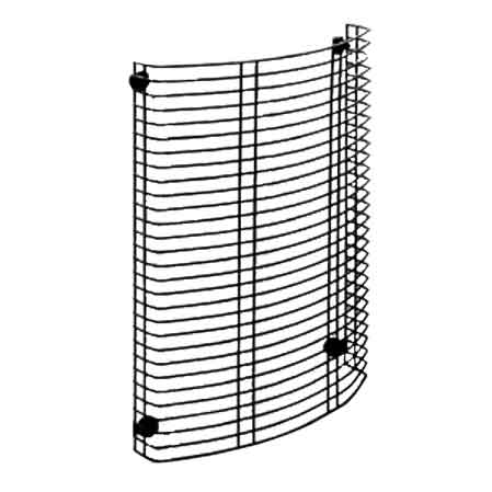 Griglia salvaustioni ovale 29,5x8x42,5h cm (1 PZ) 2 50099