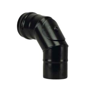 Gomito a 90ยฐ con ispezione per stufe a pellet light รธ 100 mm (1 PZ)
