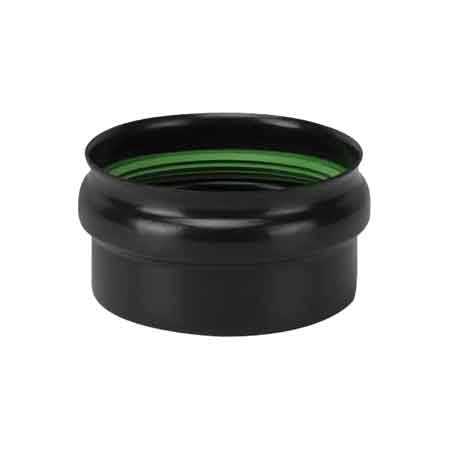 Tappo per raccordo a t per stufa a pellet light ø 100 mm (1 PZ) 1 50179