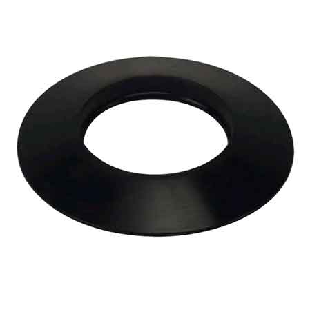 Rosone di finitura per tubo pellet light ø 100 mm - in silicone (1 PZ) 2 Rosone di finitura per tubo pellet light ø 100 mm - in silicone (1 PZ)