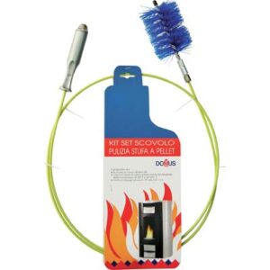 Scovolo kit pulizia stufa pellet DOMUS mm 80 h.mt 2,00 (1 PZ)