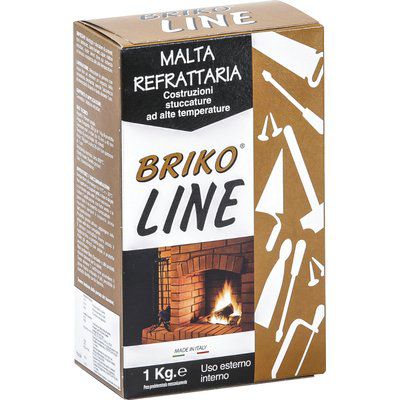 Malta refrattaria briko line kg 1 (CONF. 12 PZ) 3 Malta refrattaria briko line kg 1 (CONF. 12 PZ)