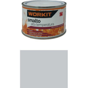 Smalto alta temperatura WORKIT alluminio ml 375 (CONF. 6 PZ)